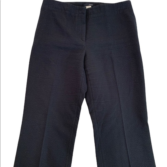 J. Crew 💯% Cotton Women’s Black Pants Size 4 - Picture 3 of 16